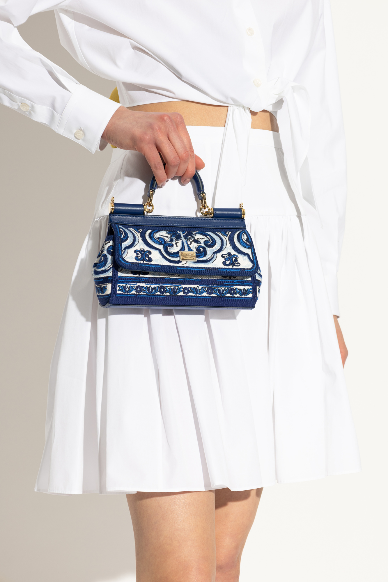 Navy blue Handbag `Sicily Small` Dolce & Gabbana - Vitkac Canada